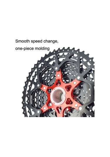 Ebitda Vg Sports Split Dağ Bisikleti Kaset Volan, 10 Hız 50t Gümüş, Alüminyum Alaşım, Hafif Ve Dayanıklı Çok Renkli