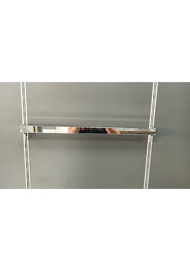 Uzmangrupraf 20X30 Kare Travers 70 Cm - Raf Demiri - Krom Travers - 2'Li