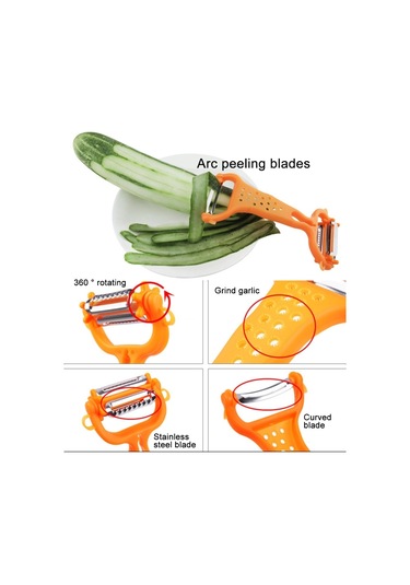 Portable Fruits And Vegetables Peeler Apple Cucumber Potato Skinner Diğer