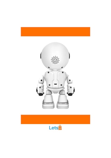 Robot Görünümlü Wi Fi Bebek Kamerası 355 Hareketli Gece Görüşlü