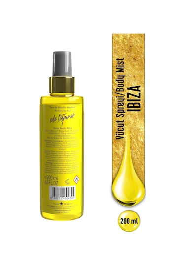 Eda Taşpınar Ibiza Vücut Spreyi 200 ML