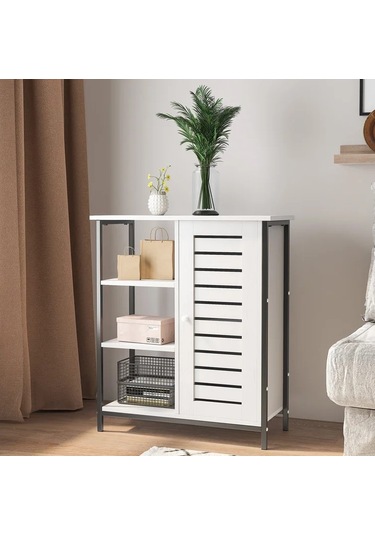 Ağaç Atölyesi – Chiara White Ahşap Dresuar/Dolap/Kitaplık Ceviz