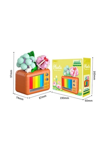 Jk2716 Televizyon Model 207 Parça Block Oyuncak