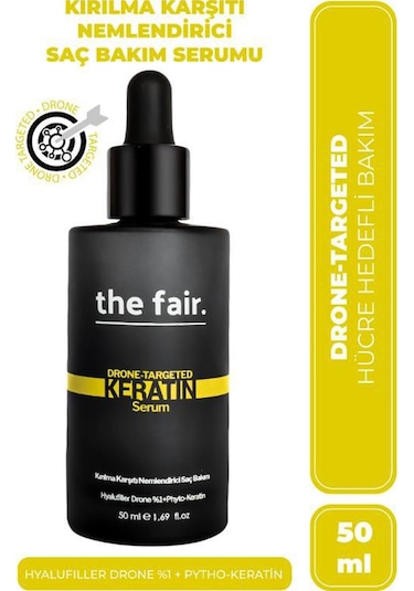 the fair. Drone-Targeted Keratin Kırılma Karşıtı Vegan Saç Serumu %1 Hyalufiller Drone + Keratin 50 ML