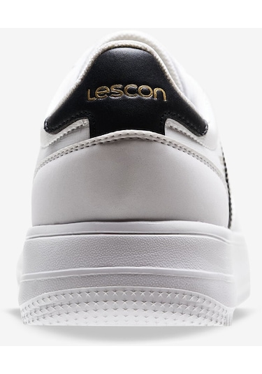 Lescon Campus 6 Erkek Sneakers Spor Ayakkabı Beyaz