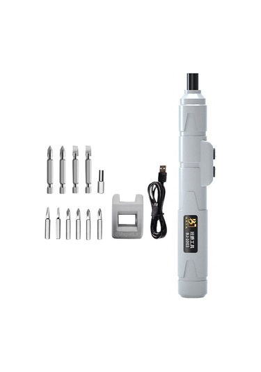 Singree "usb Şarjlı Kablosuz Mini Elektrikli Tornavida - Çift Tork Modlu, Hızlı Ve Pratik"