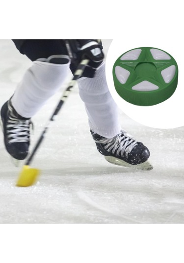Homyl Buz Hokeyi Topu Açık Hava Yedek Oyun Sporları Yeşil Yeşil
