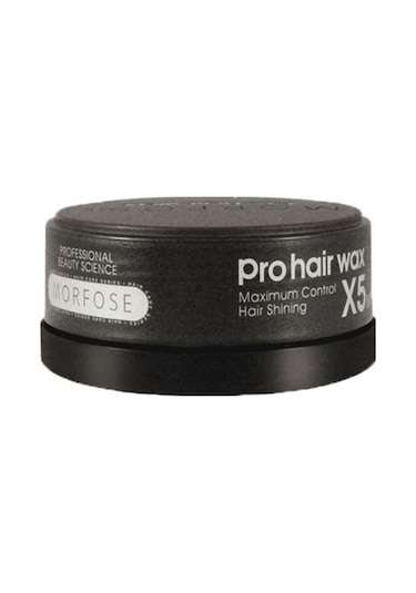 Morfose Pro Hair X5 Men Maximum Control Wax Siyah 150 ML