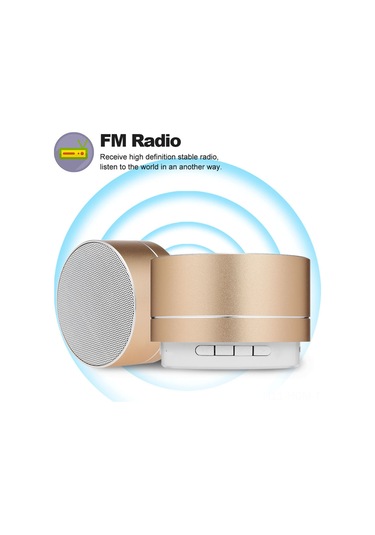 Suofeng Küçük Boyutlu Siyah Bluetooth Hoparlör - Fm/tf Kart/dikey Giriş Desteği, 3w Hifi Ses Ve Elden Uzak Arama Özelliği