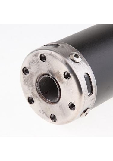 Homyl Motosiklet Modifiye Düz Egzoz Susturucu Borusu Evrensel