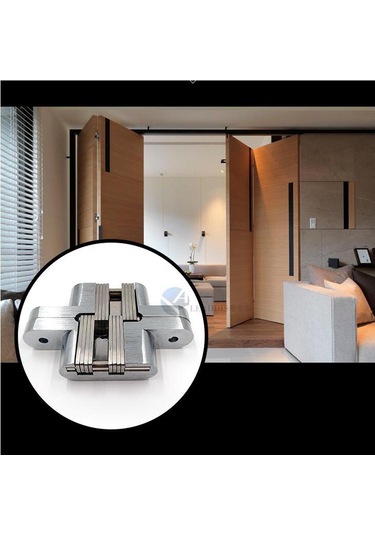 Homyl Ağır Hizmet Tipi Çapraz Menteşe Görünmez Katlanır 10kg-taşıyıcı