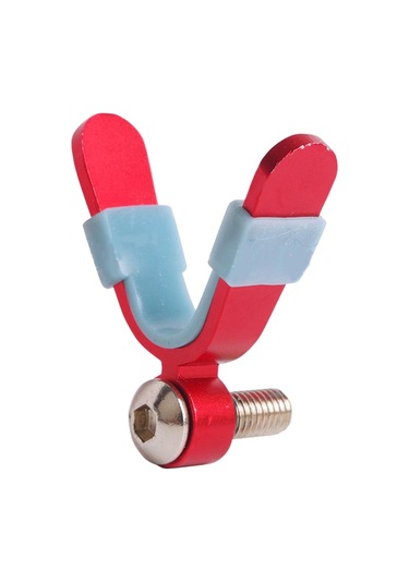 Dolıty Olta Dayanağı Butt Kaymaz İplik M8 Tutucu Kırmızı