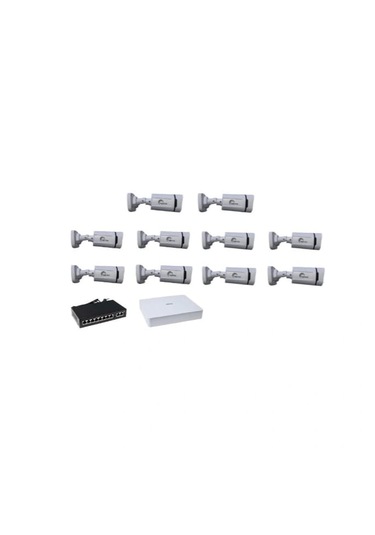 Aprox 10 Lu Warmled Sesli Ip Kamera Seti