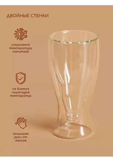 Multıstore 400 Ml Çift Duvarlı Bardak 185446445 Beyaz