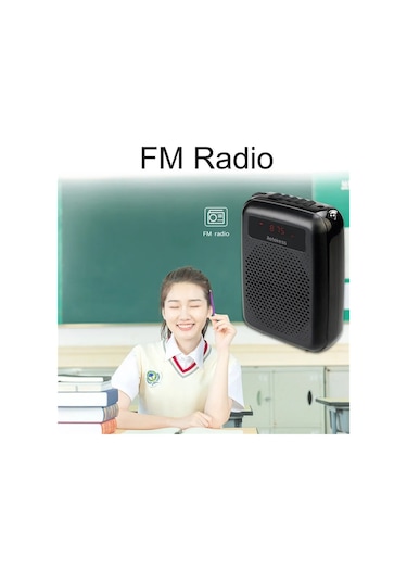 Jialan Megafon Taşınabilir Ses Amplifikatörü Mikrofon Hoparlör