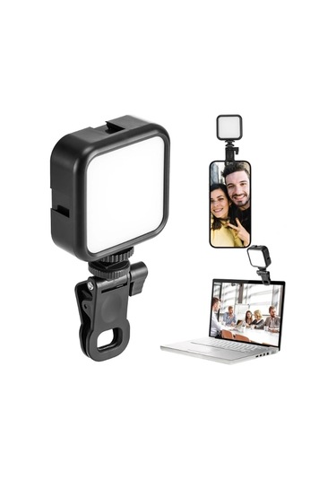 Buğz Kompakt Selfie Işığı 1200mah