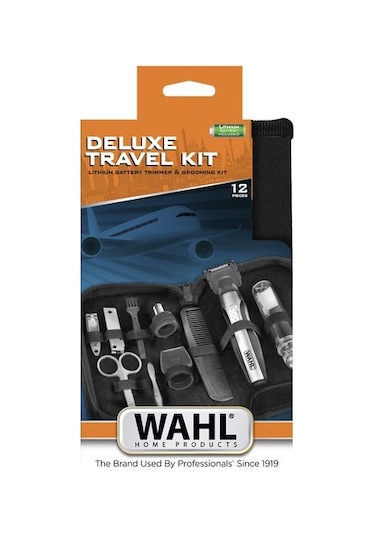 Wahl Moser 5604-616 Deluxe Erkek Bakım Seyahat Kiti Gümüş
