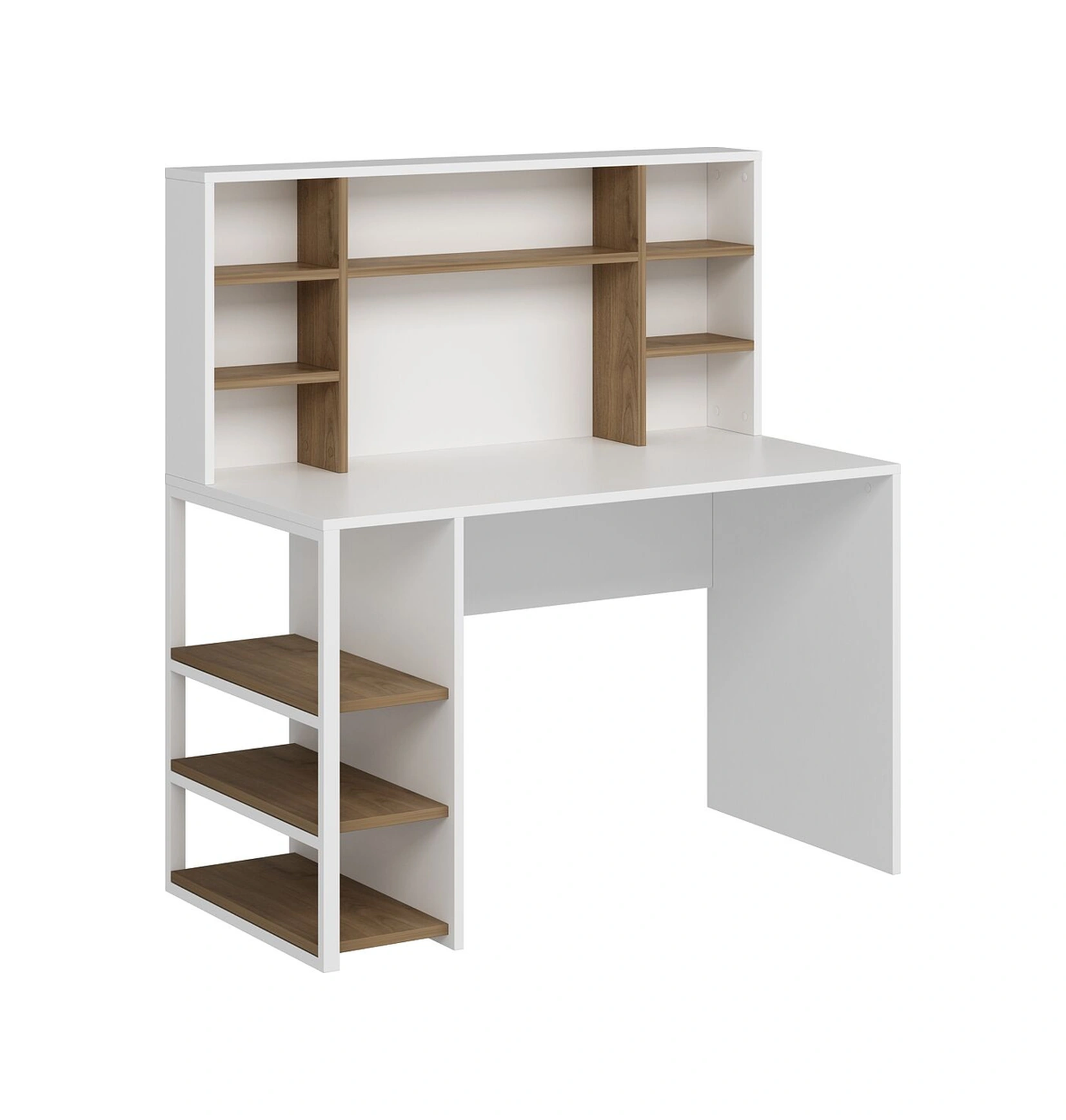 Liora Çalışma Masası - Beyaz/rahle Çok Renkli