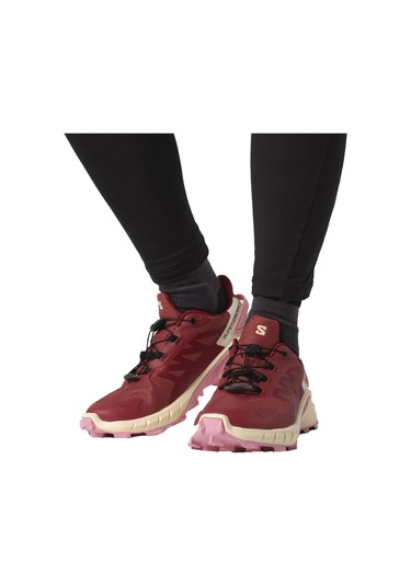 Salomon Supercross 4 Gore-tex Kadın Patika Koşu Ayakkabısı Kiremi Kiremit