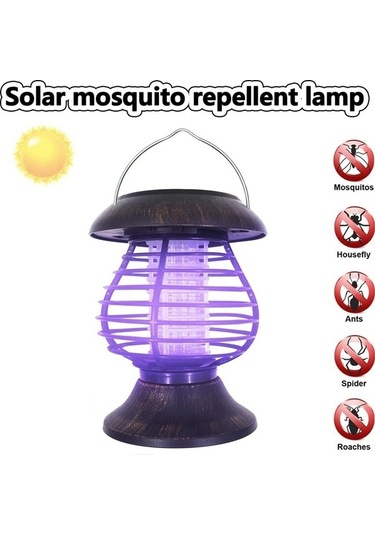 Novahub Güneş Sivrisinek Lambası Taşınabilir Saplı Açık