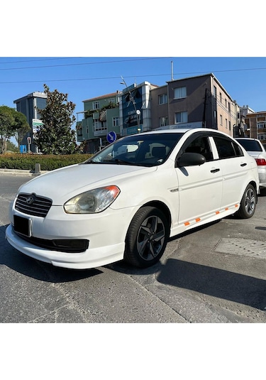 Hyundai Accent Era Custom Ön Ek Boyasız Plastik Mat Siyah