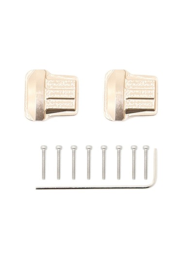 Traxxas Trx-4m 1/18 Ön Ve Arka Aks Kapağı - Pirinç Yükseltme Parçası