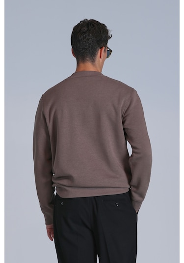 Lufian Loved Erkek Sweatshirt Bakır 112030137100450 Bakır