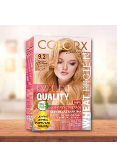 Colorx Saç Boyası Altın Sarı 9.3
