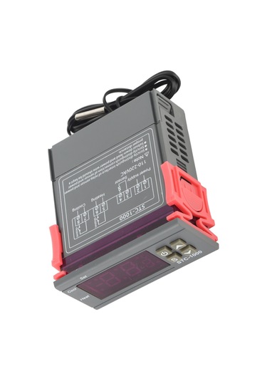 Vkemall Stc-1000 Dijital Sıcaklık Kontrol Cihazı: Soğutma-ısıtma Modu, Kalibrasyon, Alarm Ve Ntc Sensörlü 10a 110-220v