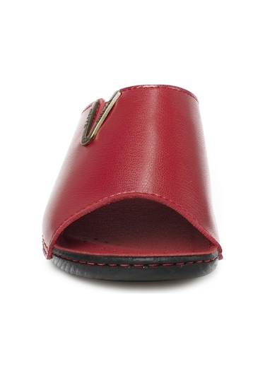 Muya 31125 Z Nest Kırmızı Kadın Terlik Kırmızı