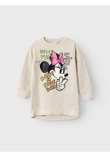 Name It Disney Bej Kız Çocuk Sweatshirt 13221139 001