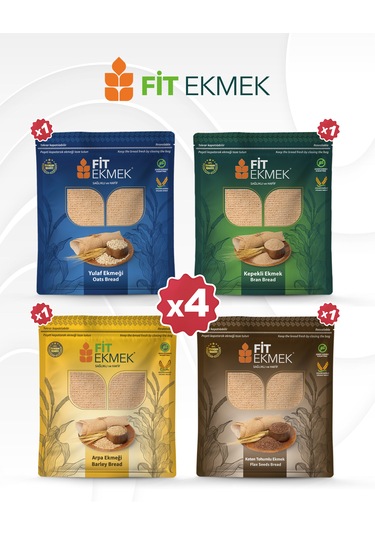 Fit Kepekli, Yulafli, Arpa Ve Keten Tohumlu Lavaş Ekmeği 300gr