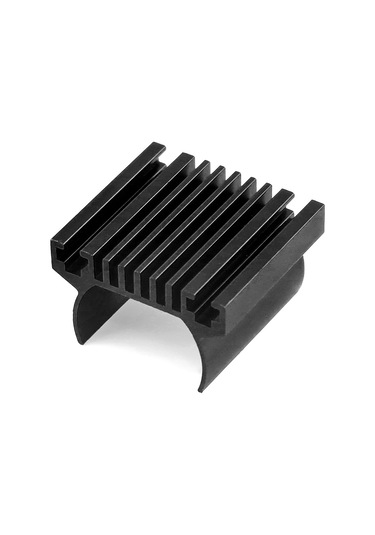 Youtek Trax4 Ve Trax4-m 1/18 Rc Zırhlı Araçlar İçin Bjm401 Modeli 180 Motor Soğutma Radyatörü Siyah - Alüminyum Alaşımlı Upgrade Parça