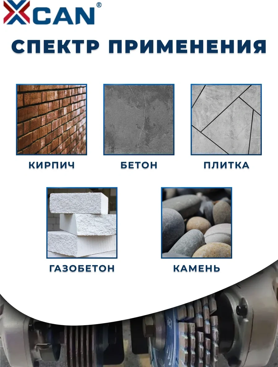 Xcan M14 Ankrajsalı Taşlama Makinesi İçin Kanat Açma Ucu 169744178