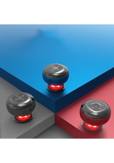 Sones 12-hızlı Şarjlı Elektrikli Kupa Masaj Cihazı Siyah