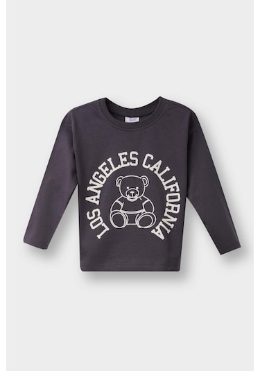 Defacto Erkek Bebek Bisiklet Yaka Baskılı 2li Uzun Kollu Tişört F3401a525auar1 Antrasit Defacto Erkek Bebek Bisiklet Yaka Baskılı 2li Uzun Kollu Tişört F3401a525auar1 Antrasit