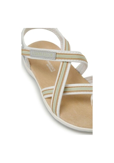 Lumberjack Alısa 4fx Kırık Beyaz Comfort Casual Günlük Spor Sandalet Kırık Beyaz