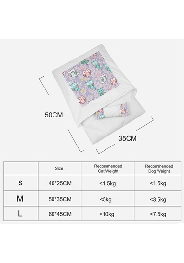 Mufunye Evcil Hayvan Kedi Köpek Uyku Yatağı Yıkanabilir Süper Sıcak C