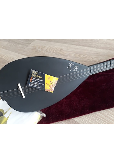 Cura Saz İsme Özel Cura Tam Set Mat Siyah