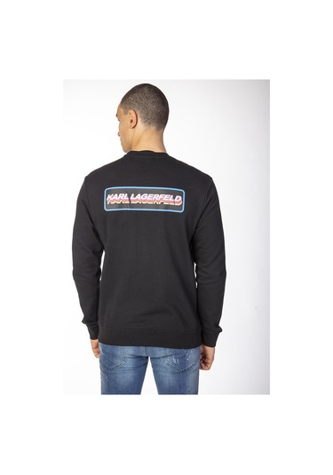 KARL LAGERFELD Erkek  Sweatshirt  KLL756 Siyah