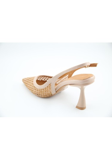 Feles 083-875 Nut Kadın Topuklu Ayakkabı Nut