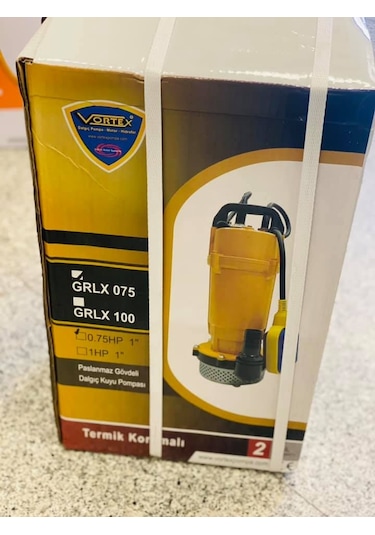 Vortex Grlx 075 M 0.75 Hp Keson Kuyu Dalgıç Pompa