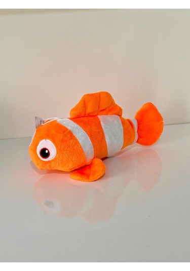 Joytoytr Balık Nemo Peluş Oyuncak 27cm Yapışkanlı Turuncu