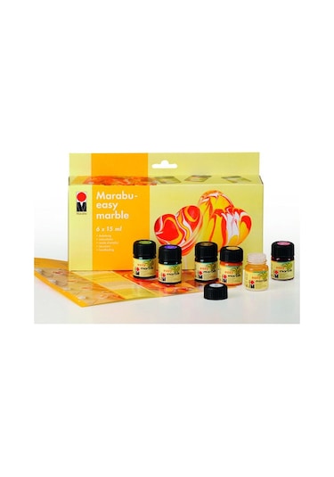 Marabu Easy Marble Kolay Ebru Seti Kitre Gerektirmez