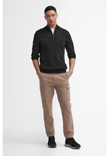 B.ıntl Blades Pamuklu Yarım Fermuarlı Kazak Bk11 Black-bk11 Black Siyah