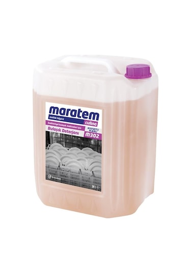 Maratem Culina M302 Endüstriyel Bulaşık Makinesi Deterjanı 20 L