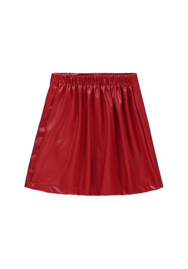 Civil Girls Kız Çocuk Etek 6-9 Yaş Kırmızı Kırmızı