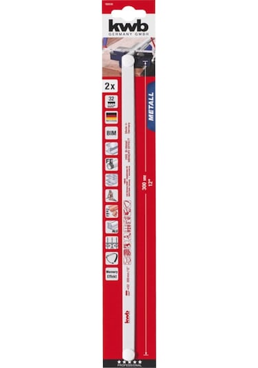 Kwb Yedek Demir Testere Uç 300 Mm 2 Parça 49188020