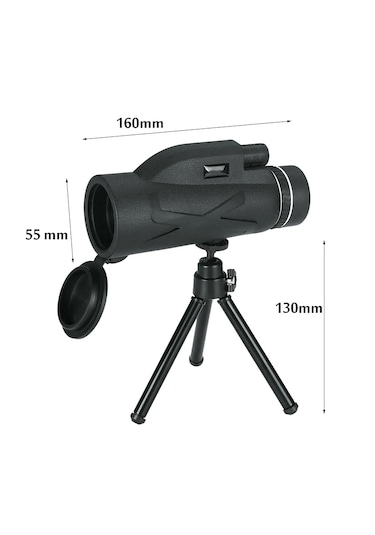 Mds Ultra Hd Monoküler 80x100 Zoomlu Dürbün Tripodlu Telefon Tutacağı