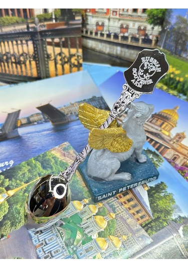 Bjorn Hatıra Kaşığı "saint Petersburg, Peter" 241359403